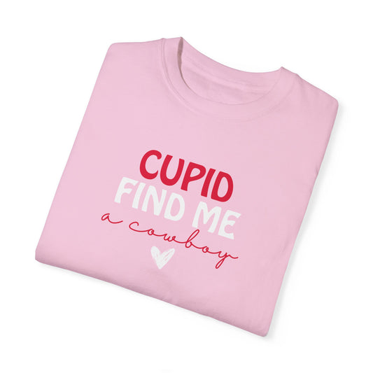 CUPID FIND ME A COWBOY OVERSIZED TEE